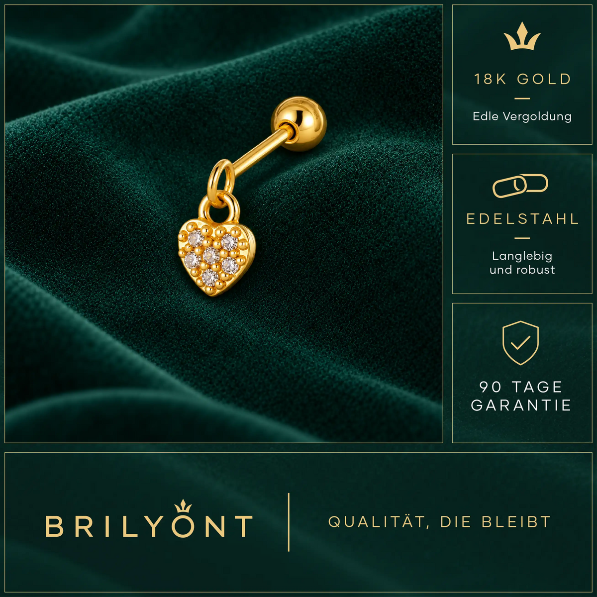 Piercing – Petite Heart